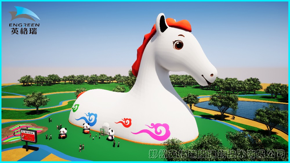 以膜為骨，以光為魂，塑一匹駿馬，守一城繁華